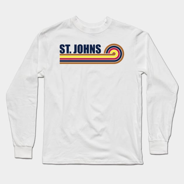 St Johns Arizona horizontal sunset Long Sleeve T-Shirt by DPattonPD